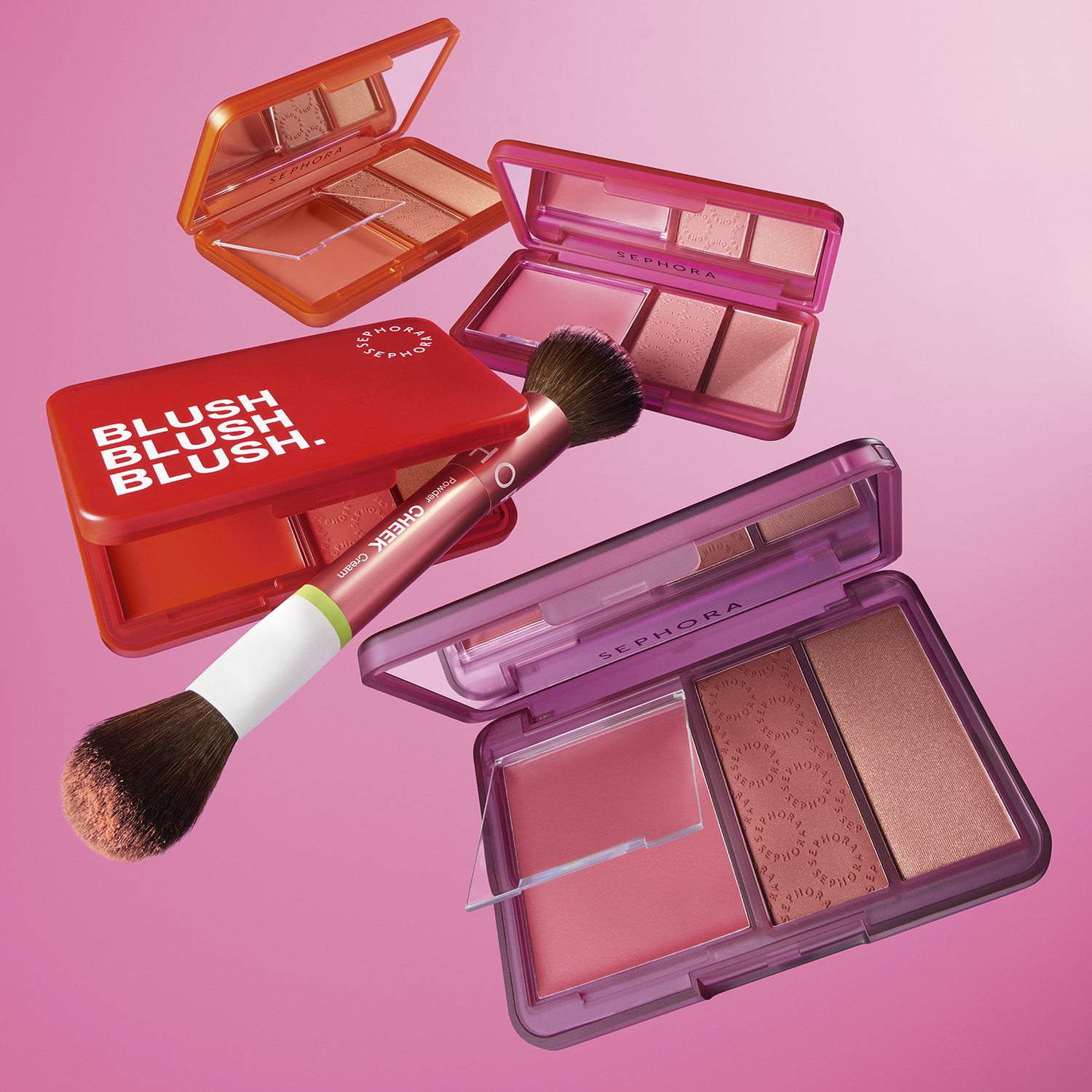 DUO CHEEK BRUSH-25 (BROCHA DE MAQUILLAJE CON DOBLE PUNTA)